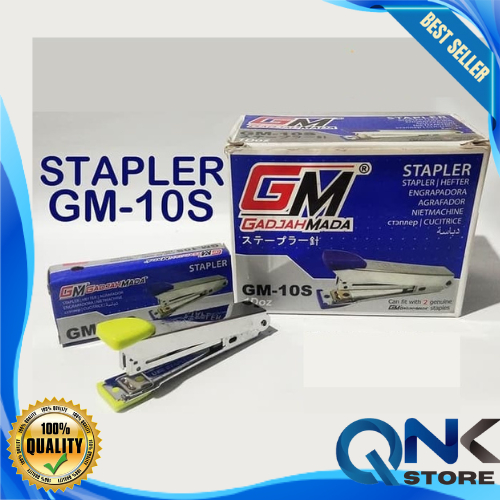 

Staples GM-10S Bisa Isi 2 Staples/Stapler Gajah Mada