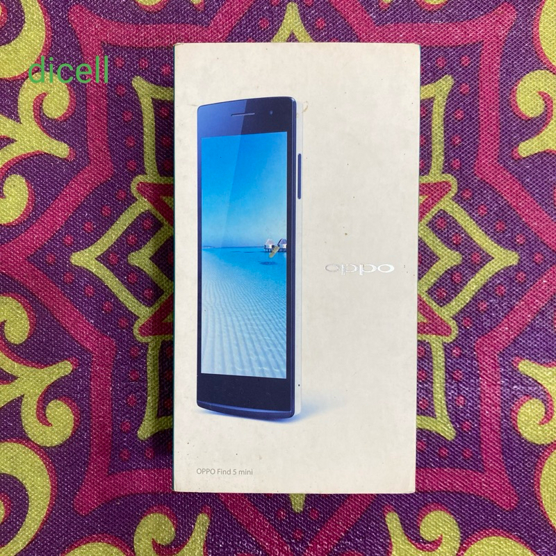 

Jual Oppo Find 5 Mini Dus Box Kotak Bekas Original Copotan