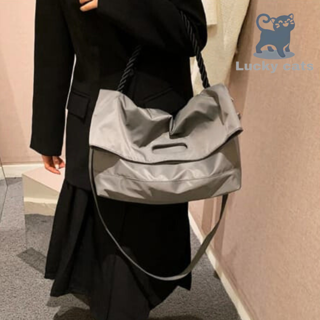 Tas Bahu Wanita Besar Tas Selempang Tas Fashion Casual Tas Kekinian Tas Multifungsi Tas Lipat 9062