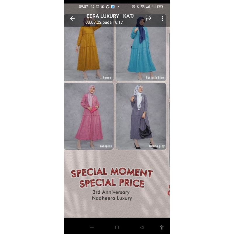 shabiya midi nadhera.sale midi nadhera