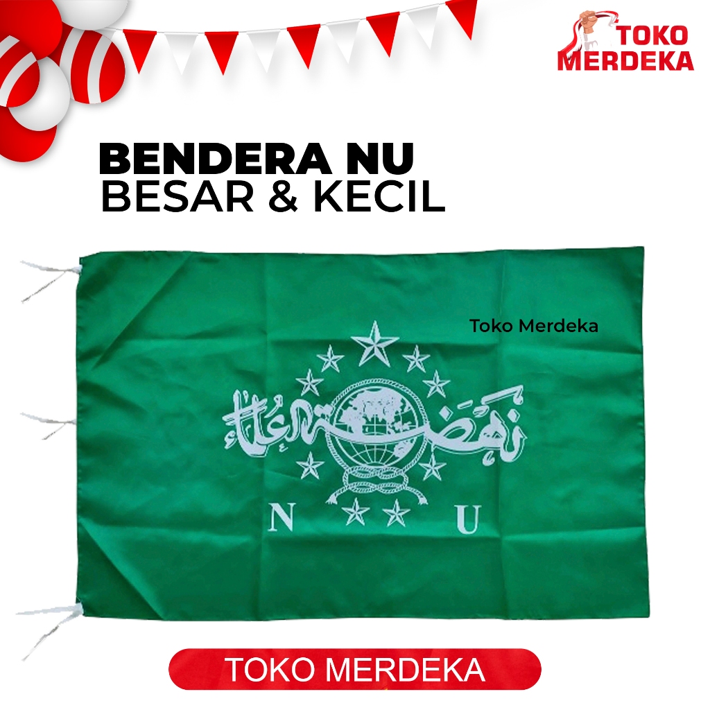 Bendera NU / Bendera Nahdlatul Ulama / bendera Nu / Bendera nu besar / bendera nu kecil