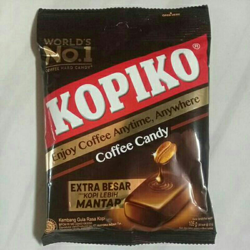 

~MOS~ Permen Kopiko 105 gr isi 30 butir. Permen Kopi. Permen Kopi Susu