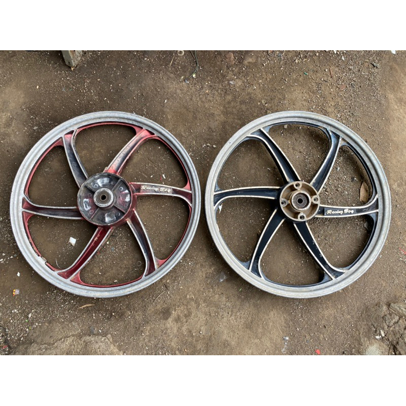 Velg Depan Belakang Racingboy RCb SP 588 R17 Pnp Honda Karisma Supra125 Kondisi Sesuai Foto Minus Ru