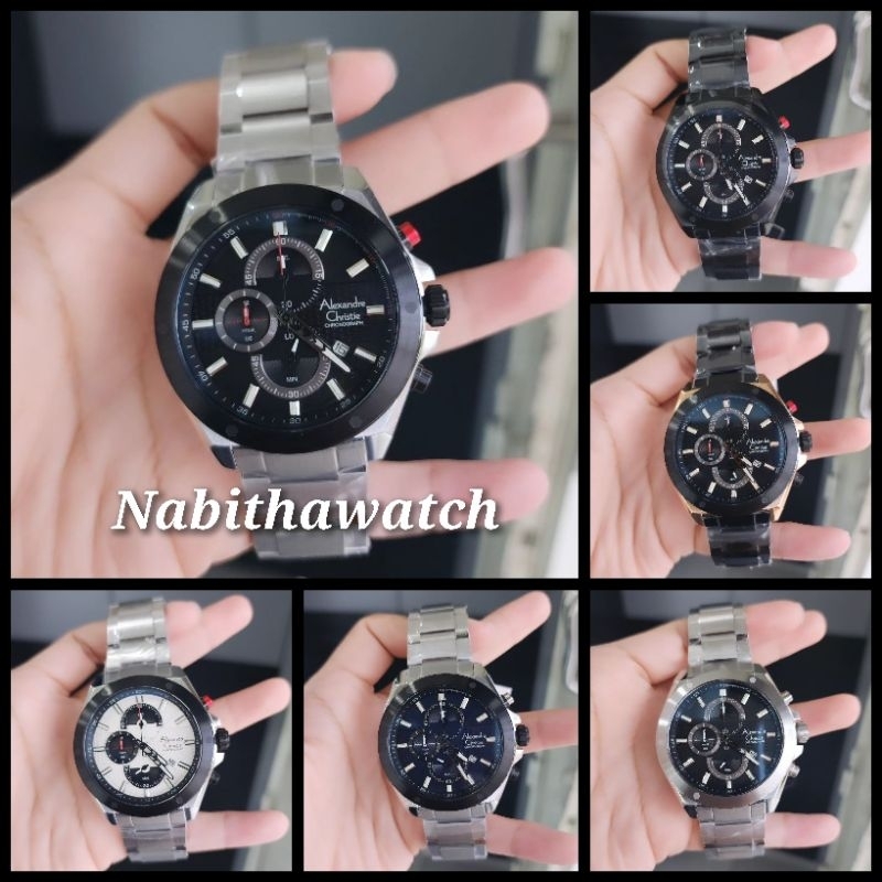 Jam Tangan Pria Alexandre Christie AC6674 New 6674 Original Garansi Resmi