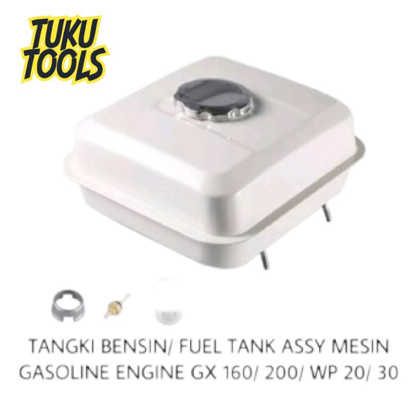 Tangki Bensin Mesin Gx 160 - Gx 200 Full Tank Mesin Gx Penggerak Diesel Alkon Pompa Air