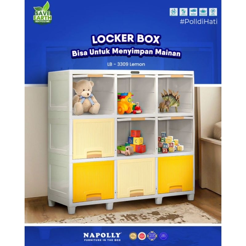 Lemari Locker Box Napolly