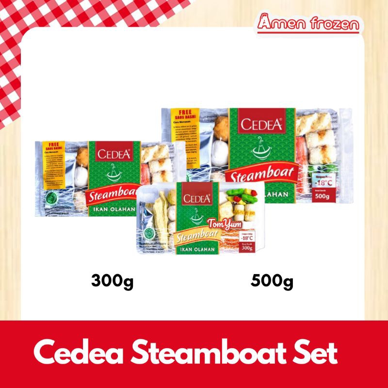 

Cedea Steamboat Set 500g & 300g