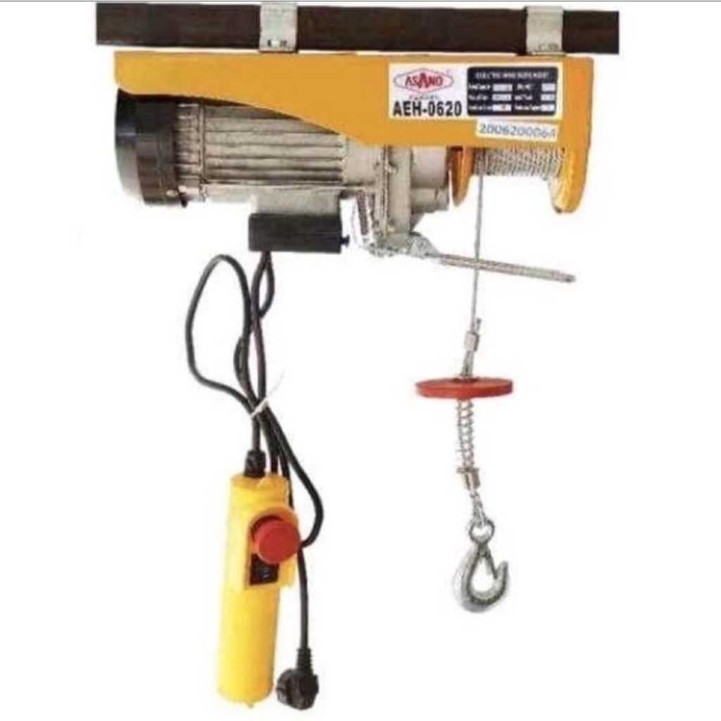 Takel Elektrik Sling ASANO AEH0620 Electric Hoist 600 KG 20 Meter