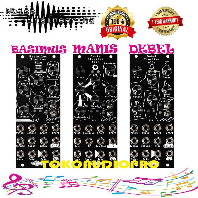 Noise Engineering Basimilus Iteritas Alia Synthesizer Debel Iteritas Alia Synthesizer Manis Iteritas