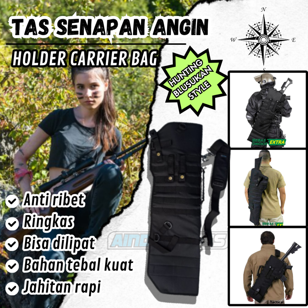 Tas GEJLUK Garuda Laras Panjang Anti ribet Slempang Blusukan RIngkas Bisa dilipat