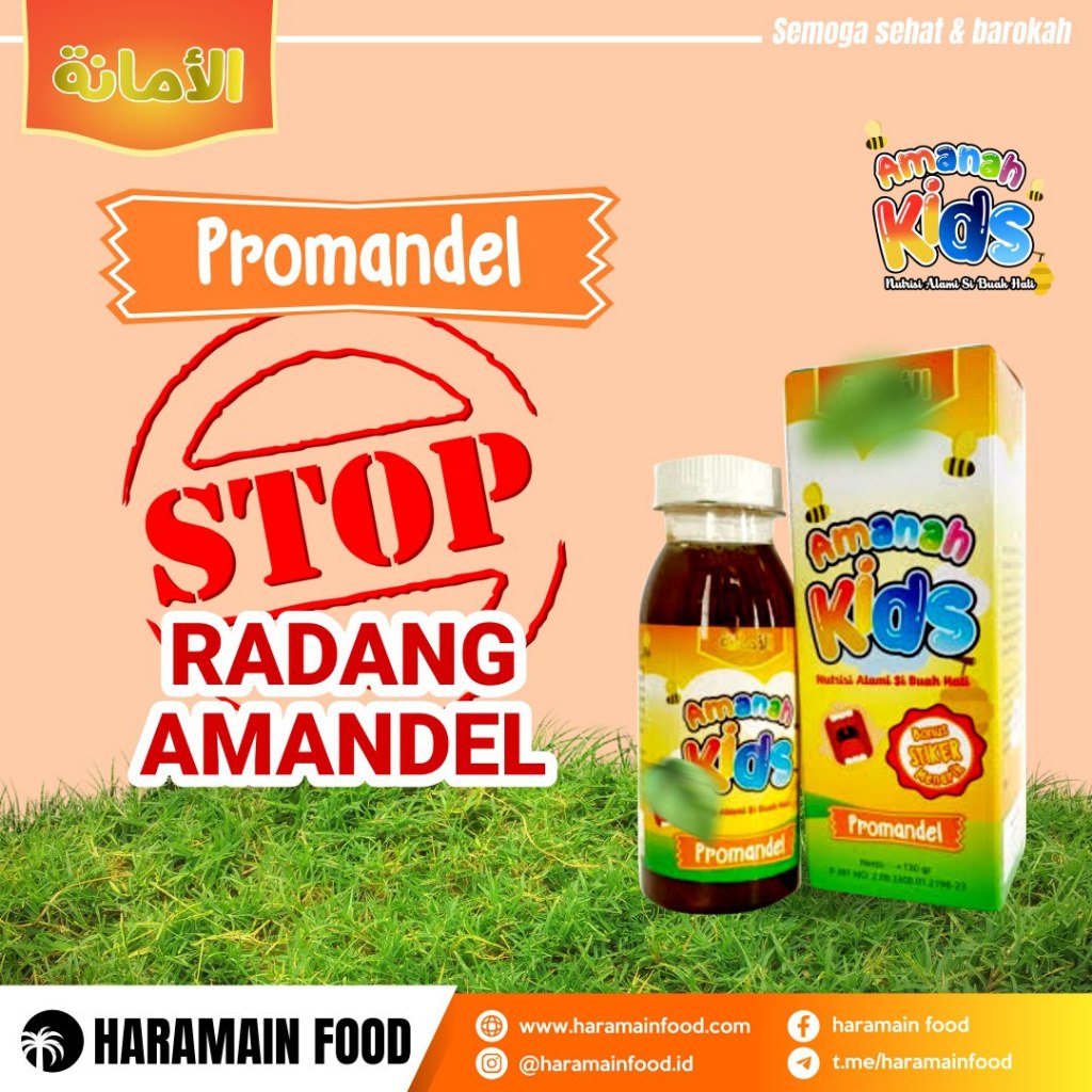 

Madu Promandel Amanah kids Solusi Manis untuk Mengatasi Radang Amandel