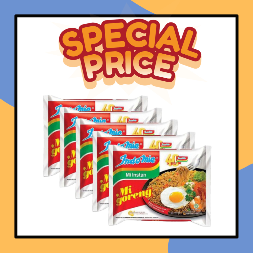 

Indomie Goreng Mie Instant Original 85gr Perpcs