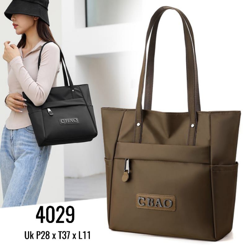 Tas Chibao CBAO Tote Bag Wanita Import Bahan Parasut Tas Bahu Model Terbaru High Quality 4029