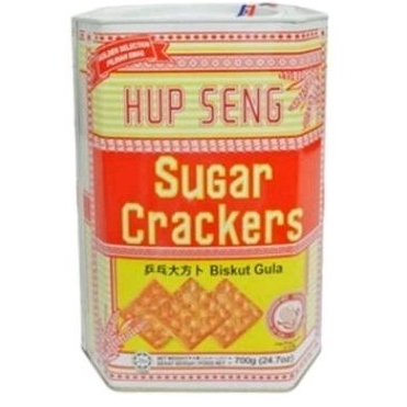 

Hup Seng biskuit gula Sugar crackers kaleng 700gr