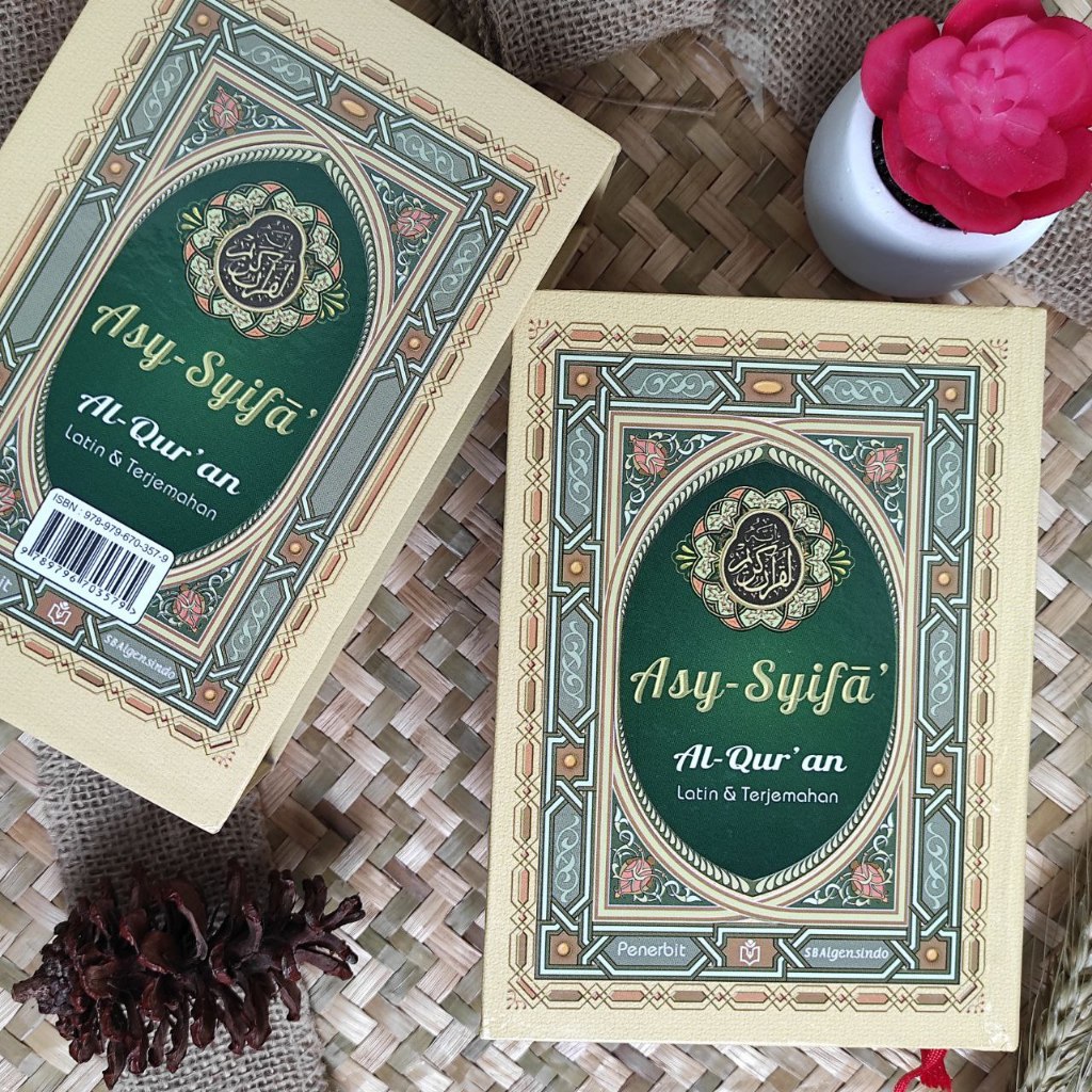 Al Quran Terjemah Transliterasi Latin Asy Syifa' Disertai Indeks Surah Ukuran A6 Saku