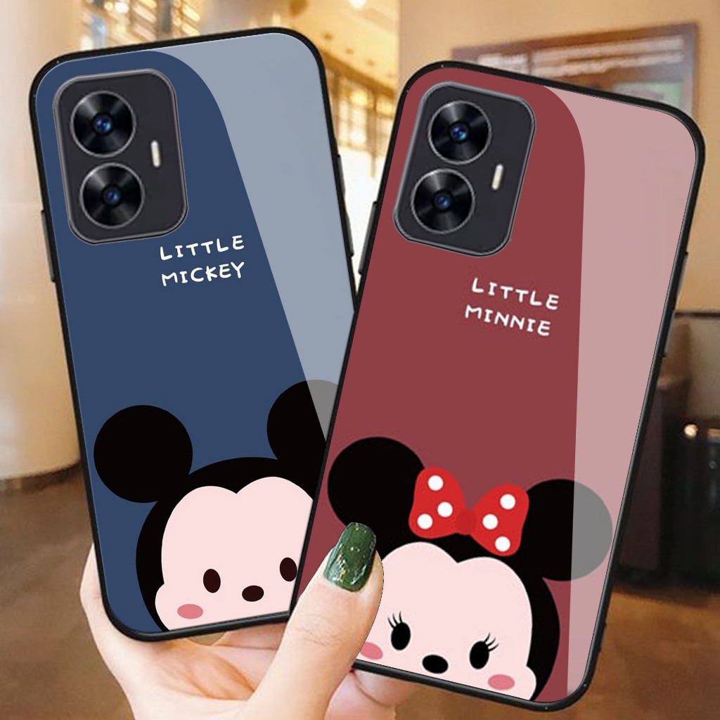Case Kaca Glossy Realme C55 - Case Hp Realme C55 - Case Keren Realme C55 - Casing Realme C55 - Case 