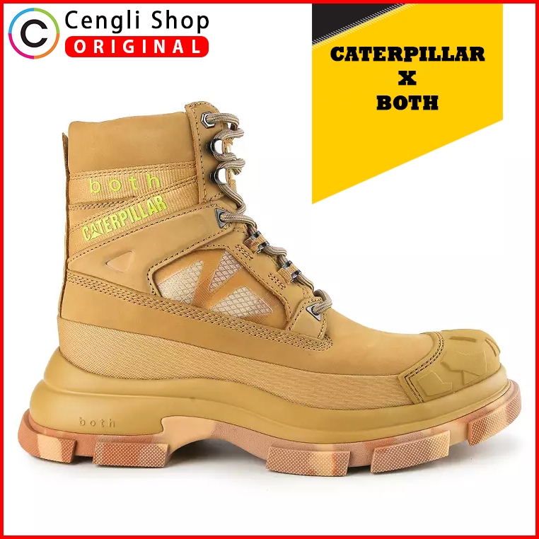 CAT-G6 SEPATU PRIA BOOT CATERPILLAR CASUAL ORIGINAL BOOTS KULIT ASLI ORI