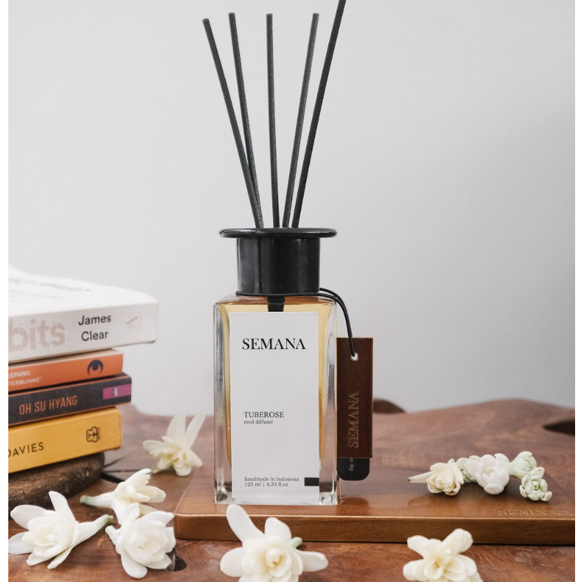 Reed Diffuser Tuberose 125ml - Semana