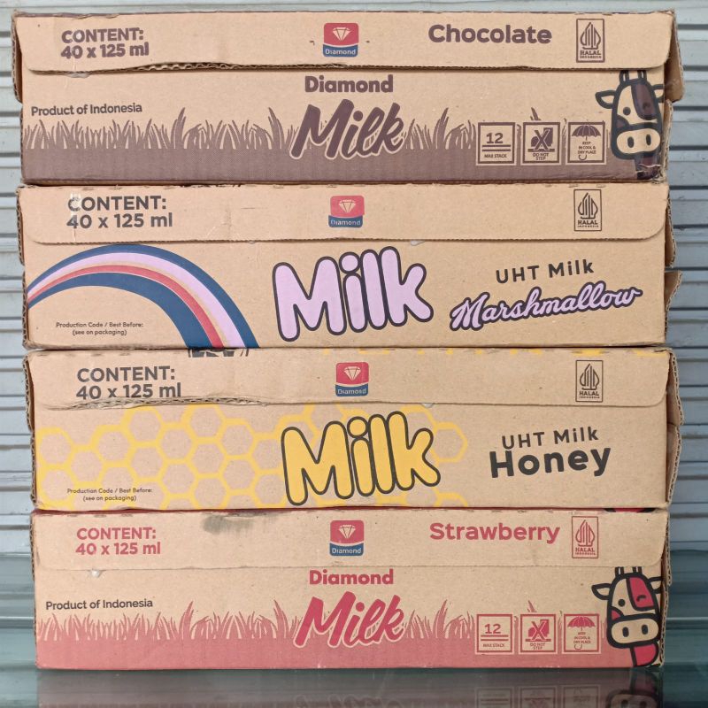 

Diamond Susu UHT 125ml x40 pc