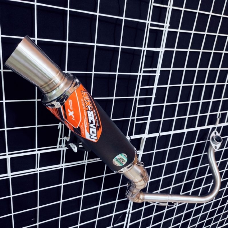 Knalpot Samlong Vario 125 New Beat Aerox Nmax Pcx Mio Scoopy Original SIX SEVEN