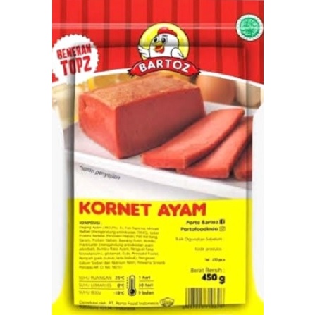 

Bartoz Kornet Ayam 450gr