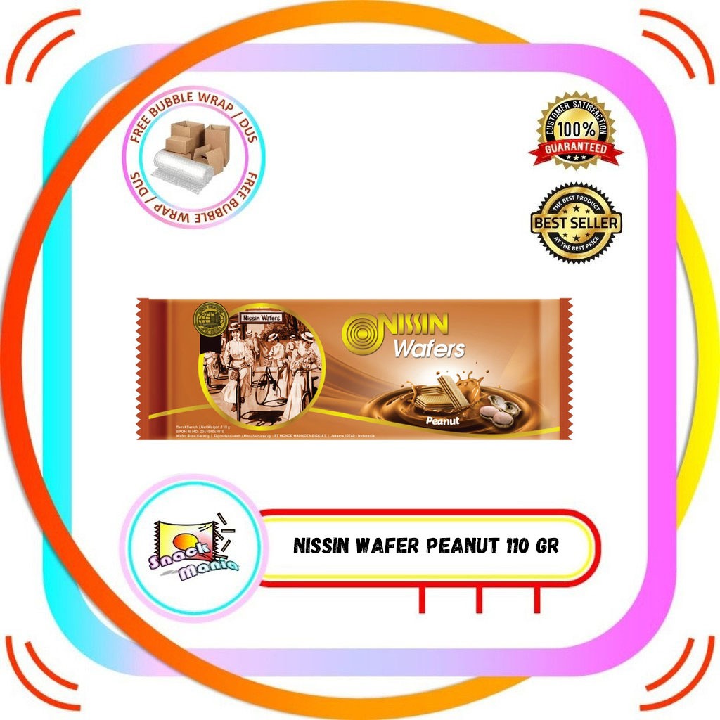 

Nissin Wafer Peanut Kacang 132 gr