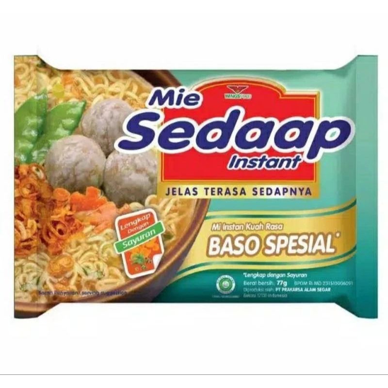 

Mie Sedaap Baso Spesial Kuah 77gr