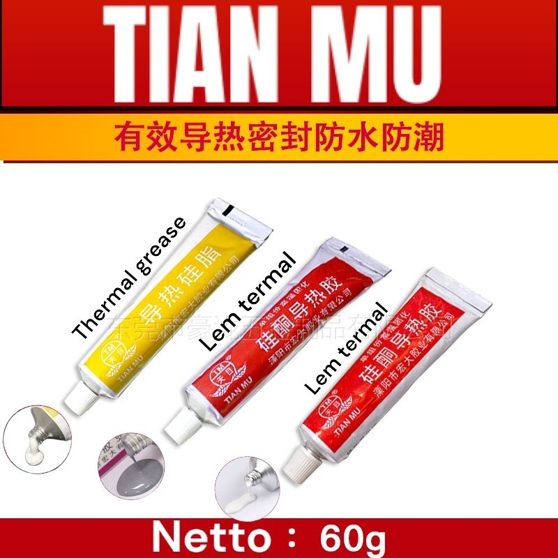 Tian mu lem thermal silicon/Tianmu thermal grease