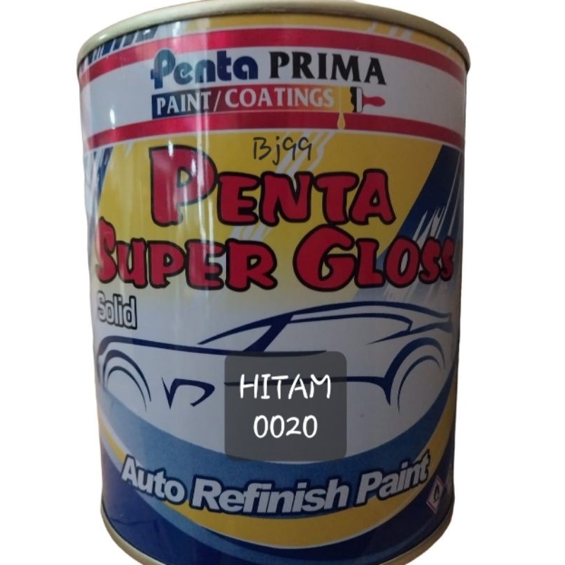 Cat penta Hitam / Penta Hitam / Solid Hitam/0020