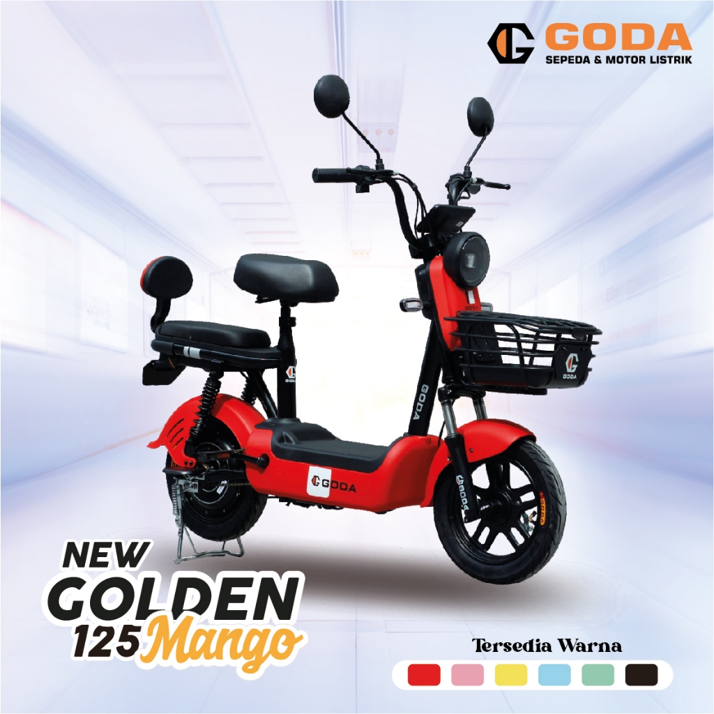 Sepeda Listrik Goda New Golden Mango 125