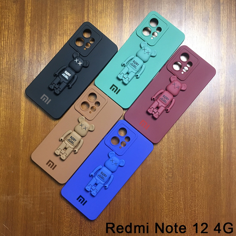 HOLDER OFFICIAL ORIGINAL SOFTCASE XIAOMI REDMI NOTE 12 11 10 PRO 4G 5G CASING SILICA GEL SOFT CASE