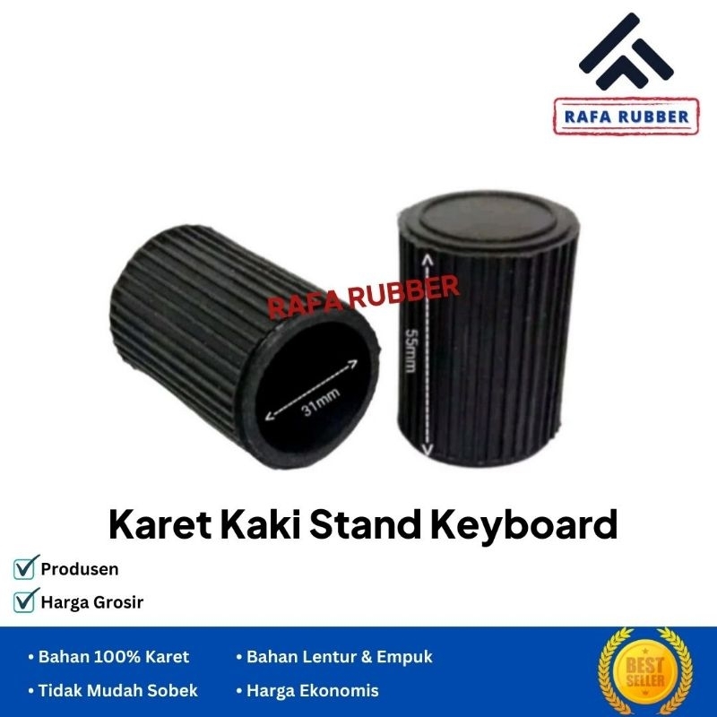 Karet kaki stand keyboard/orgen/piano 31x55