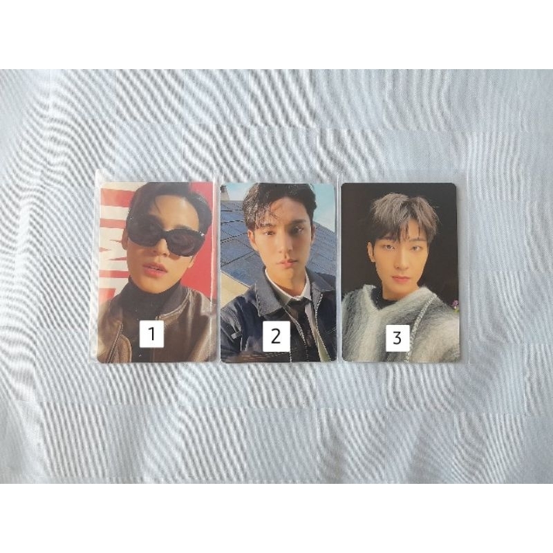 seventeen photocard pc mingyu wonwoo pob benefit attacca yizhiyu B C yzy