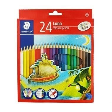 

Pensil Warna Staedtler Luna 24 Warna Classic Coloured Pencils