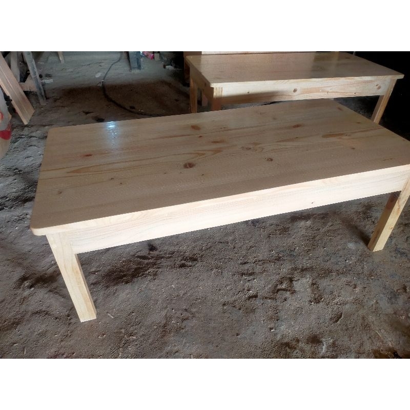 meja lesehan meja pendek meja duduk kayu jati bepanda
