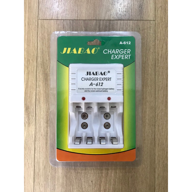 Charger Cas Baterai A2 A3 Batu Kotak 9v A-612 Jiabao