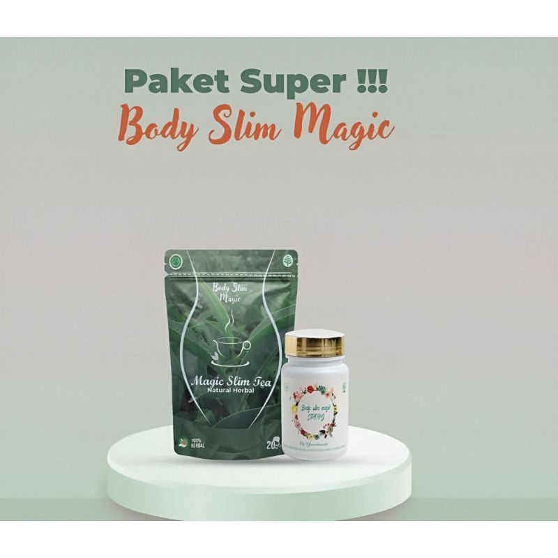 PAKET PENURUN BB PROSES CEPAT | PAKET SUPER BODY SLIM MAGIC STRONG