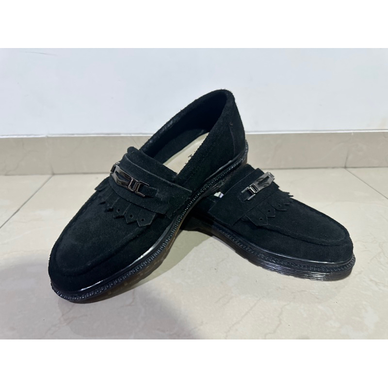 Highty Suede Leather Loafers
