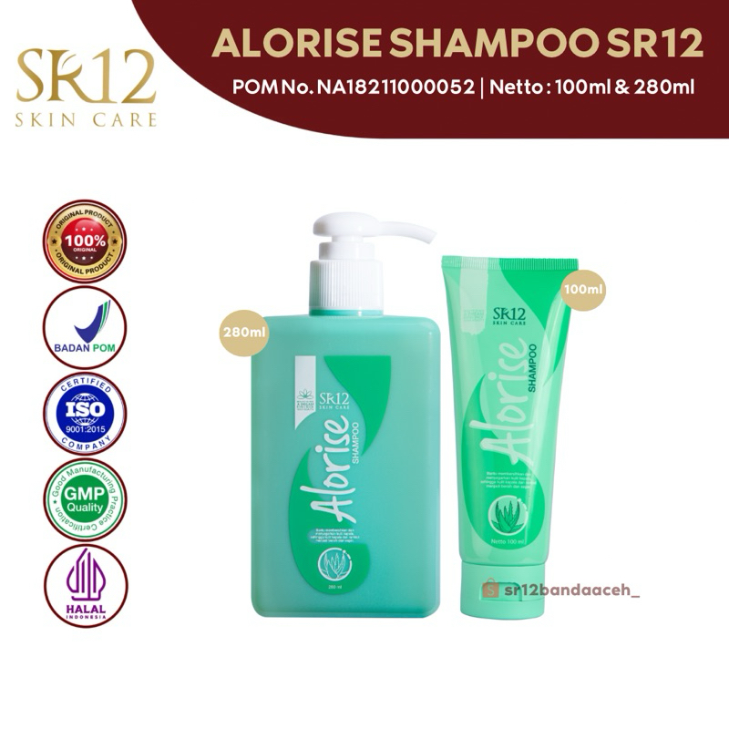 ALORISE SHAMPOO SR12 | HAIR CARE | SHAMPOO RAMBUT RONTOK | RAMBUT LEBAT BERKILAU