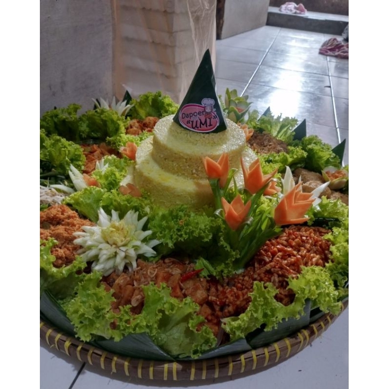 Nasi Tumpeng Murah Enak / Custom Nasi Tumpeng 5,10,15,20 porsi