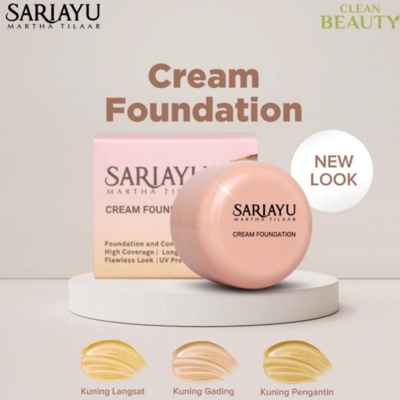 "RAYA" SARIAYU Cream Foundation