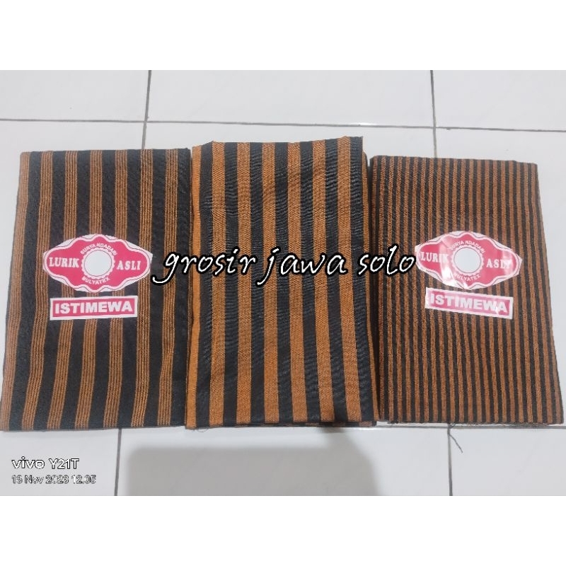 kain lurik halus/premium