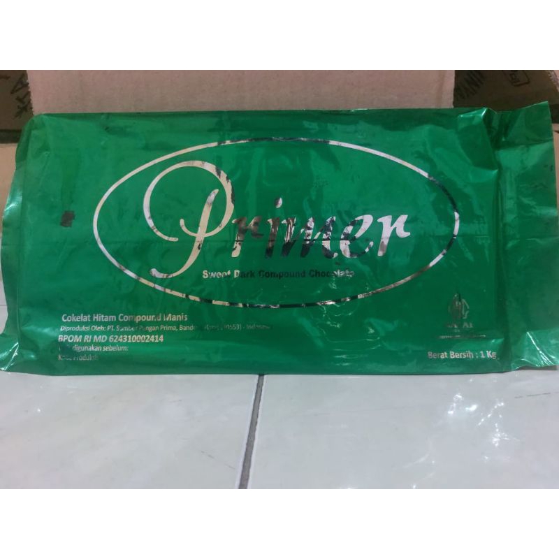 

coklat batang primer/dark compound chocolate/cokelat hitam compound manis/primer 1kg