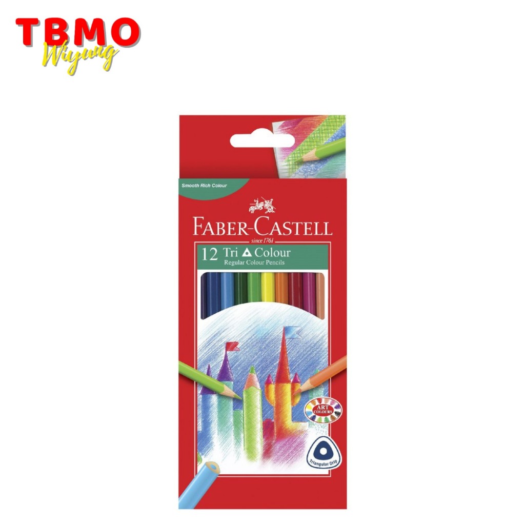 

Faber Castell Pensil Warna Tri Grip 12 Warna 115853