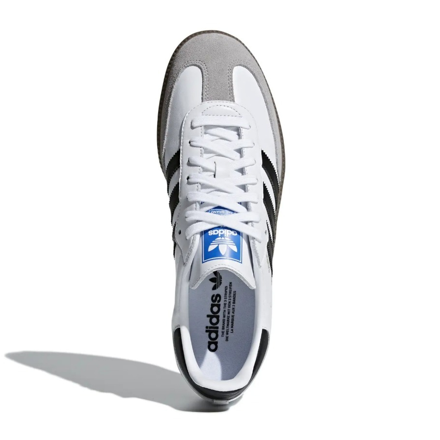 Sepatu Sneakers Pria Adidas Samba OG White CBlack CGrani Original B75806