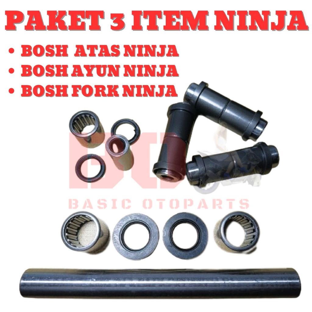 Bosh Mono+Bosh Swing Arm Fork+Bosh Mono Atas Kawasaki Ninja 150 R Ninja Rr Japan