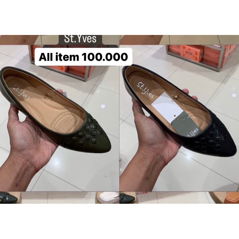 Sepatu flatshoes wanita promo st yves