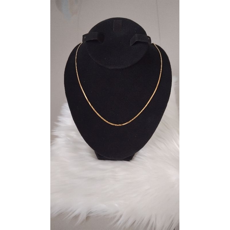 PERHIASAN KALUNG BELUT WANITA XUPING TITANIUM ANTI KARAT