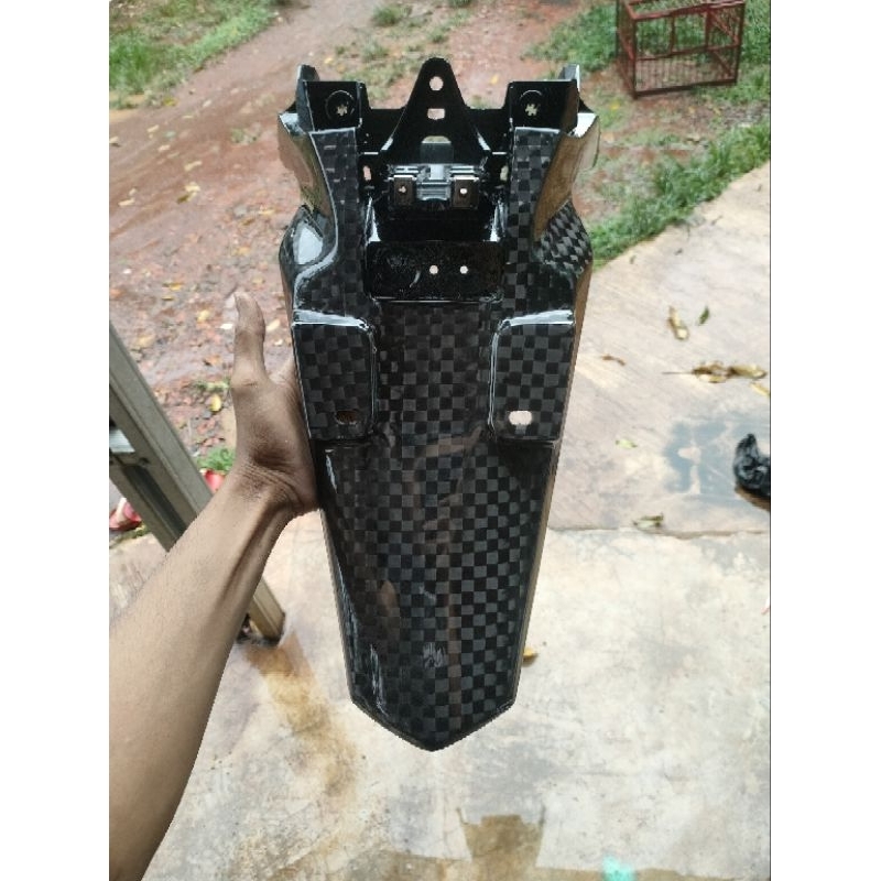 SPAKBOR BELAKANG PCX 150 CARBON KEVLAR SPAKBOR PCX CARBON KEVLAR