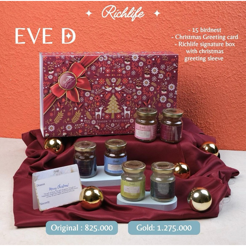 

HAMPERS NATAL CHRISTMAS 2023 BIRDNEST/SARANG BURUNG WALET-EVE D GIFTBOX